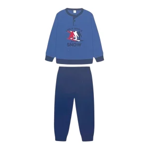 Pigiama Bimbo Lungo in Cotone Interlock Serafino SognoSondesto Art.ISG24221