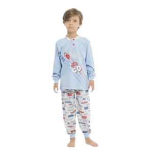 Pigiama Bimbo Lungo in Cotone Jersey Gary Art.P20027