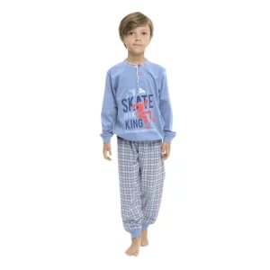 Pigiama Bimbo Lungo in Cotone Jersey Gary Art.P30020