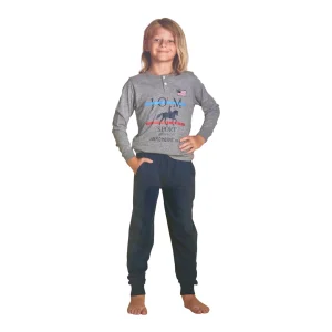 Pigiama Bimbo Lungo in Cotone Jersey Nacshua Art.ULMUS