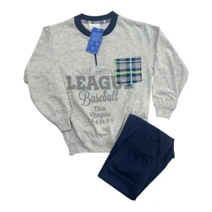 Pigiama Bimbo Lungo in Cotone Jersey Primero Art.E13283