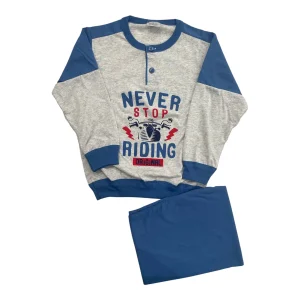 Pigiama Bimbo Lungo in Cotone Jersey SognoSondesto Art.ESG23205