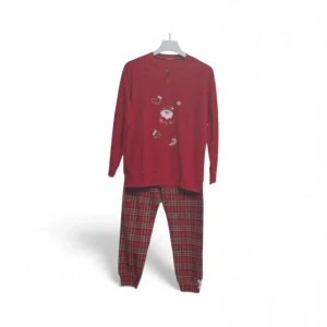 Pigiama Bimbo Natalizio Family in Caldo Cotone Serafino You & Me Art.YMXI715