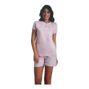 Pigiama Donna Corto in Cotone Jersey Irge Art.MI1538