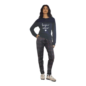 Pigiama Donna in Cotone Interlock Serafino Nacshua Art.HELENA