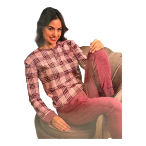 Pigiama Donna Lungo Punto Milano Serafino Il Granchio Art.GP6112