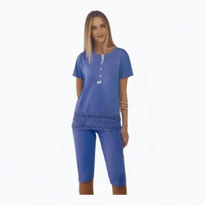 Pigiama Donna Pinocchietto in Cotone Jersey IRGE Art.IRC2288