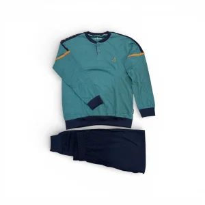 Pigiama Lungo Ragazzo in Cotone Jersey Serafino Navigare Art.141960J