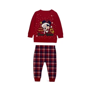 Pigiama Neonato Lungo in Cotone Intelock Apertura Davanti Sabor TOPOLINO Art.DY32K6962