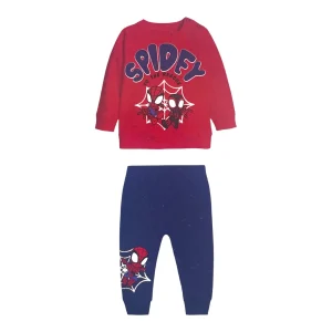 Pigiama Neonato Lungo in Cotone Interlock Spalla Aperta Sabor Marvel SPIDERMAN Art.MV32A8259