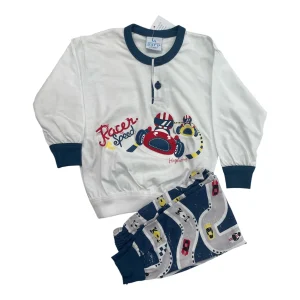 Pigiama Neonato Lungo in Cotone Jersey Gary Art.1001-M