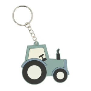 Portachiavi in Silicone Personalizzabile - Trattore -  Sicuro e Funzionale