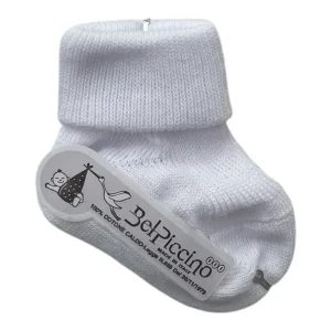 Prima Calza Neonato in Caldo Cotone Bel Piccino Art.4300T