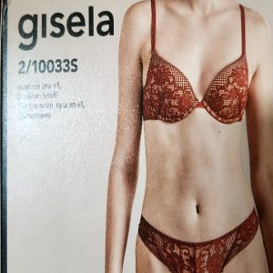 Coordinato reggiseno e slip completo Gisela art. 2/10033S