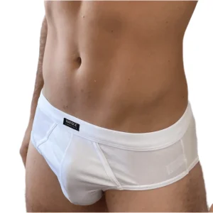 Slip Uomo in Cotone Elasticizzato con Elastico Rivestito Mansue' Art.02