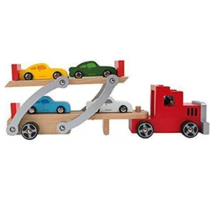 Camion Trasporto Auto - Gioco in Legno