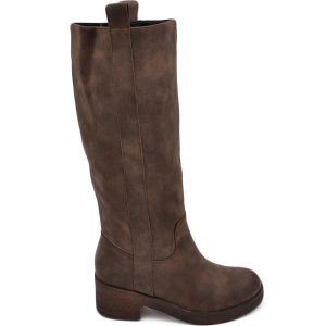 stivali donna marroni