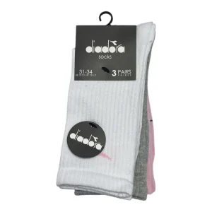 Tri-Pack Calza Corta Bimba in Caldo Cotone Costina Diadora Art.D9950