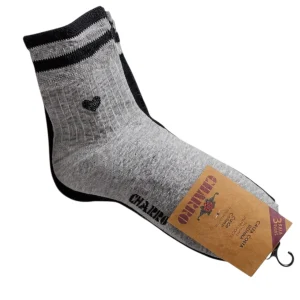 Tri-Pack Calza Corta in Caldo Cotone Cuore Charro Art.P_ERIKA112ASS