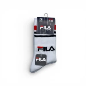 Tri-Pack Calza Corta Uomo Bike Fantasia in Cotone Fila Art.F9090