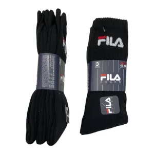 Tri-Pack Calza Corta Uomo in Spugna di Cotone Tennis Fila Art.F9505