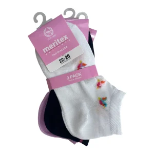 Tri-pack Fantasmino Bimba in Cotone Meritex Art.7592 CHER