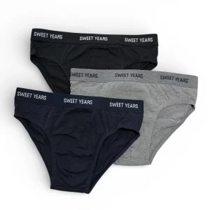 Tri-Pack Slip Uomo in Cotone Elasticizzato Sweet Years Art.986