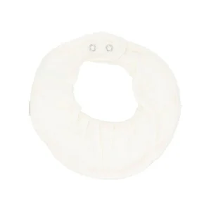 Bavaglino Neonato - in mussola di cotone super assorbente - Bianco