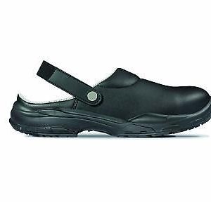 Zoccolo cuoco nero con puntale